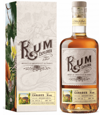 Ром Rhum Explorer Canaries 6 Ans в коробке 0,7л